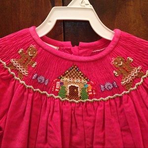 NWT Hand-Smocked Gingerbread Dress!!! So precious!